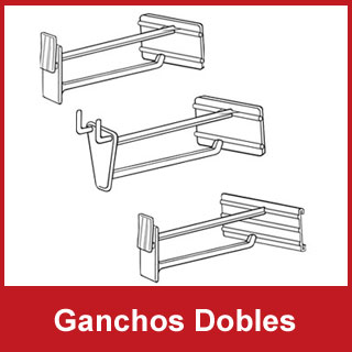 Ganchos Dobles::Cuando el objetivo es exhibir un mayor número de productos sin ampliar el espacio disponible, los ganchos dobles se convierten en una de las soluciones más...