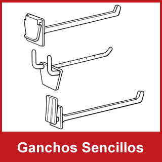 Ganchos Sencillos::La exhibición eficiente de productos es uno de los factores que más influye en la experiencia de compra dentro del Punto de Venta. Los ganchos sencillos permiten organizar...